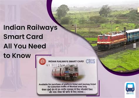 indian railways smart card|railway smart id card.